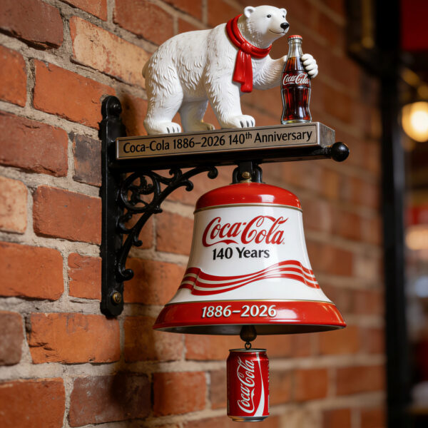 Coca-Cola 140th Anniversary Classic Doorbell