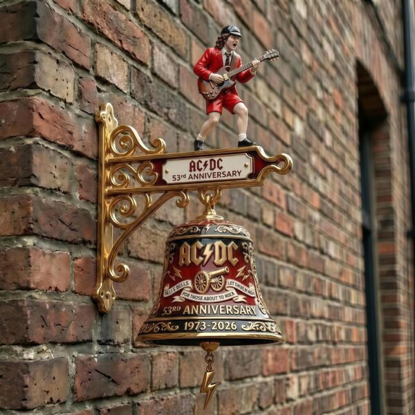 Angus Young's "Rocking Cannon" AC/DC 53rd Anniversary Wall Bell